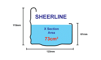 ABC Seamless Sheerline Gutter specification