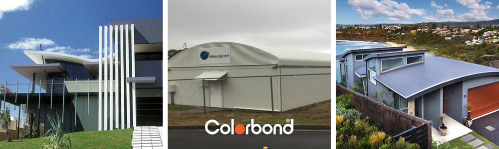 Colorbond Colours for Curved corrugated roofing sheets