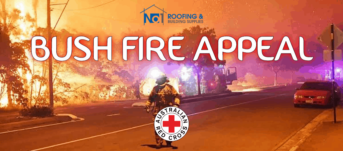 No1 Roofing Bush fire Appeal - Red Cross