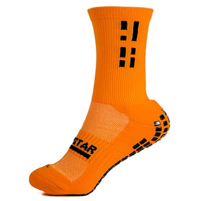 Orange Crew Sock