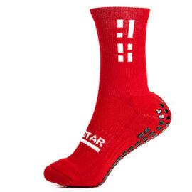 Red Crew Sock