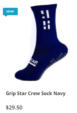 Buy Navy Grip Star - non slip Socks