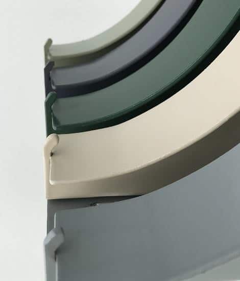 Available in ZINCALUME® and COLORBOND® and stainless steel material
