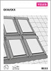 VELUX Flashing installation instructions for flashings for combination metal, tile roofs