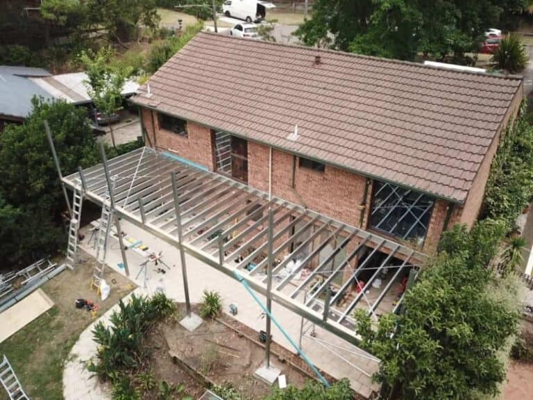 Spantec Boxspan elevated decking in Sydney 2