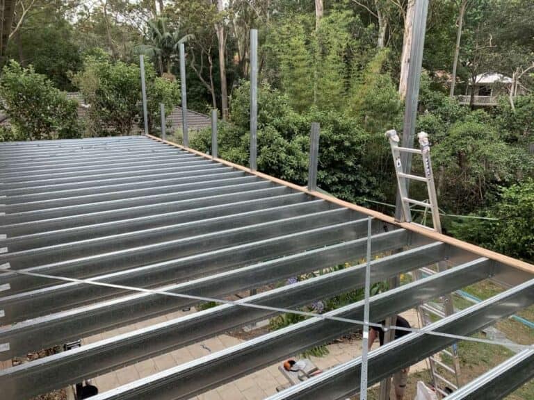 Spantec Boxspan elevated decking in Sydney