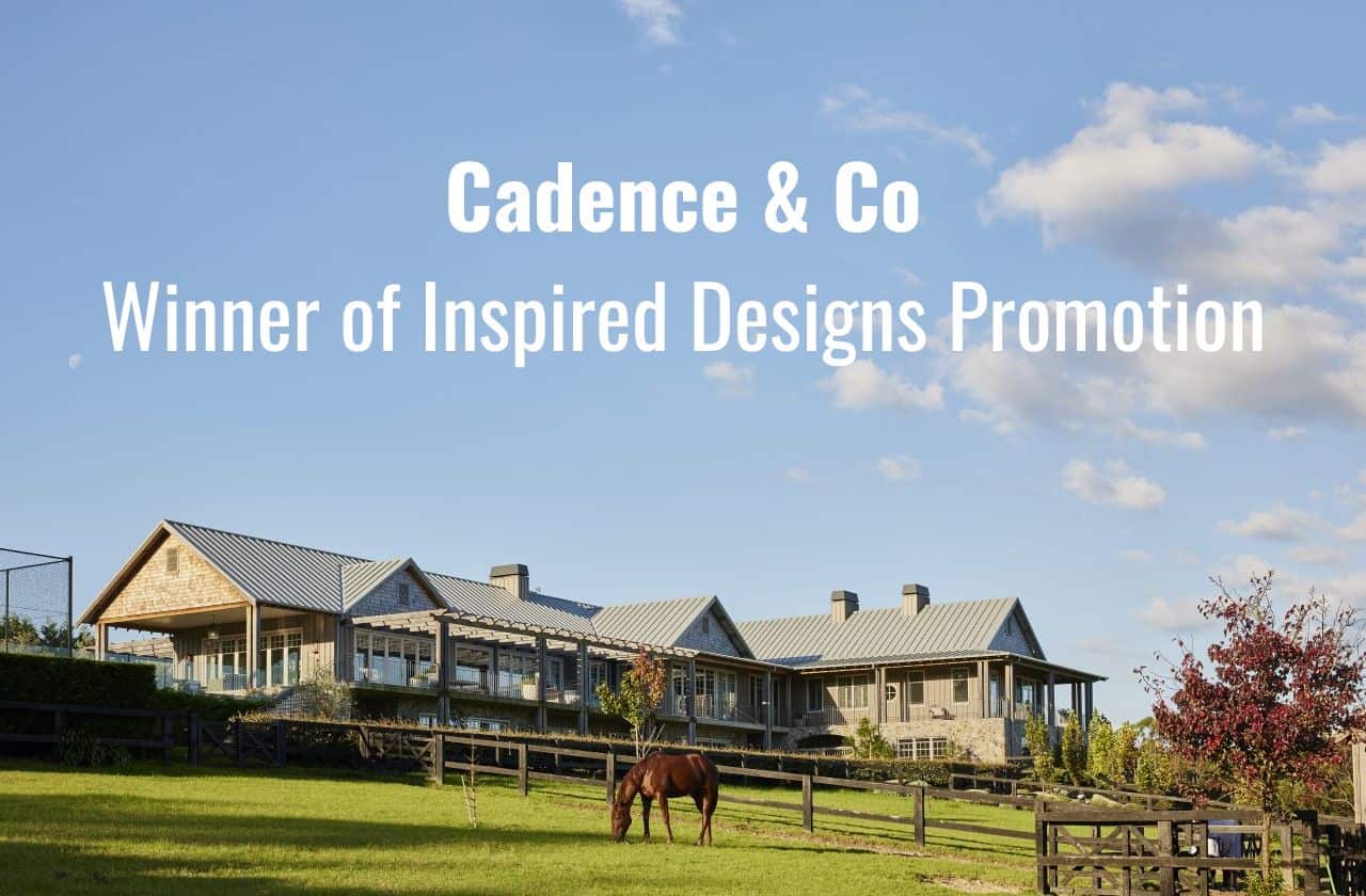 Cadence & Co Winner of Inspired Designs Promotion