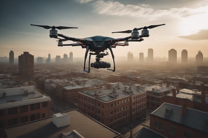 Drones can be someone’s eyes in the sky, with very quick and accurate access to intricate areas of buildings