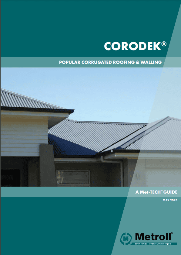 Metroll Corodek Corrugated roofing Brochure